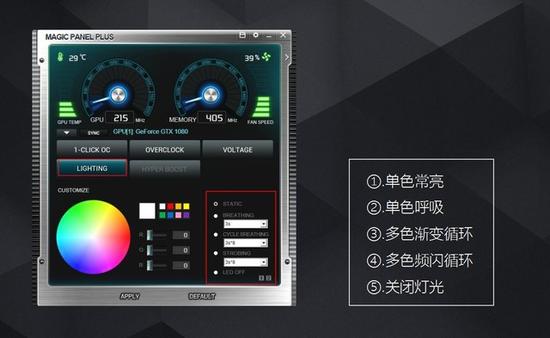 玩轉(zhuǎn)信仰燈 影馳GTX1070骨灰大將3088元